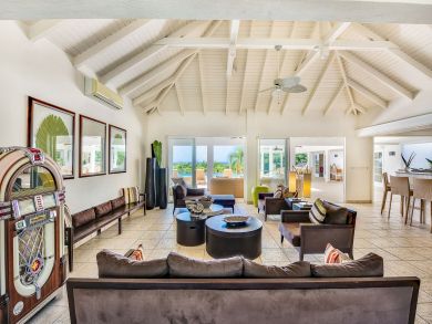 The Ultimate Saint Martin Vacation Villa Pool, Staff, Views