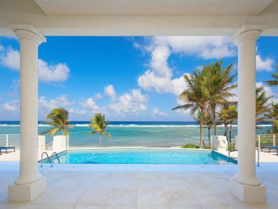 Beachfront Vacation Home with Private Pool