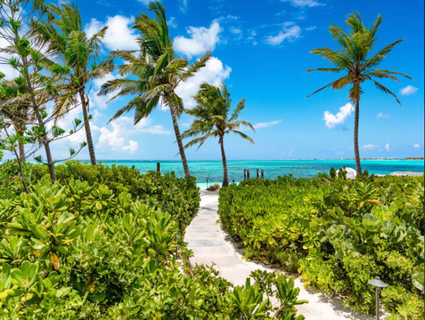 Turks & Caicos Beachfront Villa On World Famous Grace Bay