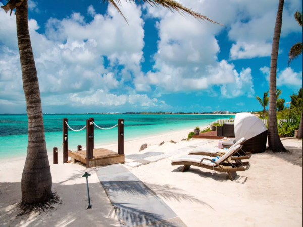 Turks & Caicos Beachfront Villa On World Famous Grace Bay