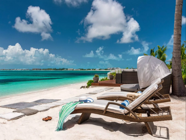 Turks & Caicos Beachfront Villa On World Famous Grace Bay