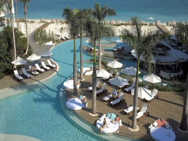 Turks and Caicos Beachfront Three Bedroom Vacation Condo