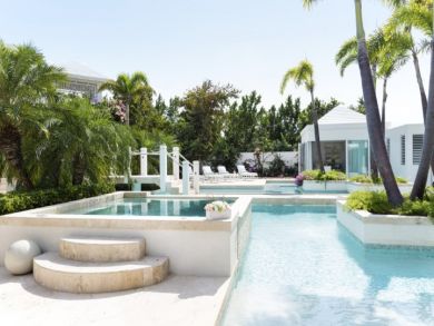 Turks and Caicos Beachfront Seven Bedroom Vacation Home