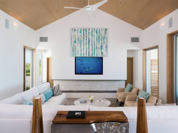 Turks & Caicos Luxury Vacation Villa Estate Home On Beach