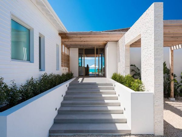 Turks & Caicos Luxury Vacation Villa Estate Home On Beach