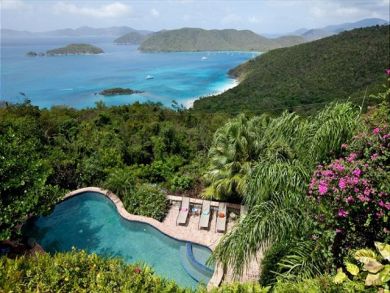 Luxury St John Vacation Rental Pool Home 4 Bedrooms Sleeps 8