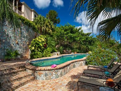 Luxury St John Vacation Rental Pool Home 4 Bedrooms Sleeps 8