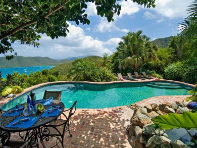 Luxury St John Vacation Rental Pool Home 4 Bedrooms Sleeps 8