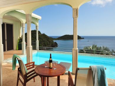 Views Galore from St John Rental