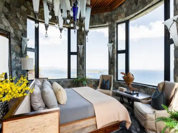 One of the Few Seven Bedroom St John Villas - Sea View