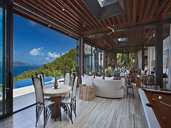 One of the Few Seven Bedroom St John Villas - Sea View