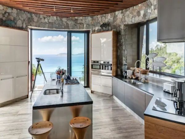One of the Few Seven Bedroom St John Villas - Sea View
