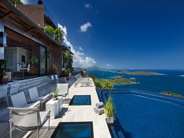 One of the Few Seven Bedroom St John Villas - Sea View