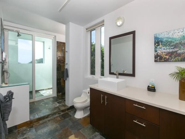 St John Panoramic Ocean View Extraordinary Five Bedroom Rental Home