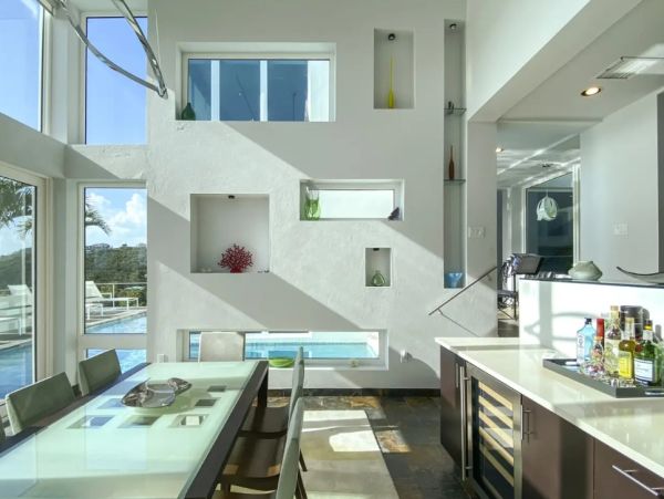 St John Panoramic Ocean View Extraordinary Five Bedroom Rental Home