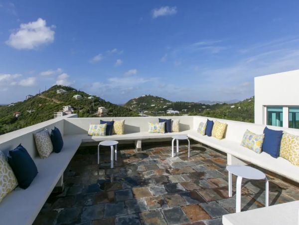St John Panoramic Ocean View Extraordinary Five Bedroom Rental Home