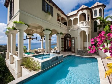 Private Pool Views and Five bedroom rent a Villa.