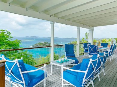 St. John Luxury Vacation Pool Home 4 Bedrooms Ocean Views