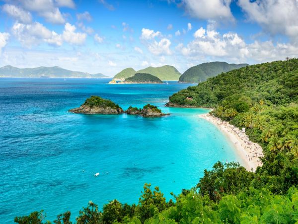 St. John Vacation Home with Pool & Bay Views Sleeps 8 Guests