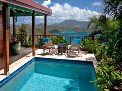 St. John Cozy One Bedroom Rental Sleeps 4 Private Pool