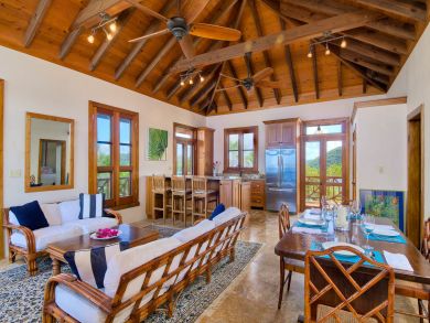 Walk to Beach Tortola 2 Bedroom Rental Home Private Pool