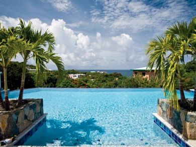 Luxury 4 Bedroom St. Thomas Vacation Villa with Private Pool