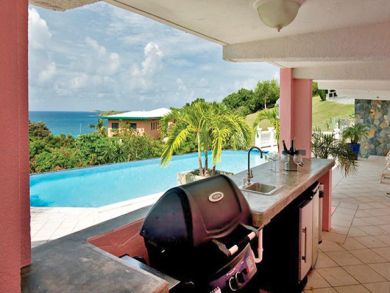 Luxury 4 Bedroom St. Thomas Vacation Villa with Private Pool