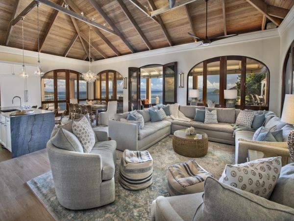 St. Thomas Luxury Ocean View 5 Bedroom Vacation Rental Home