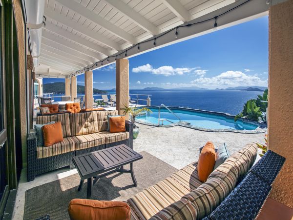 St. Thomas Luxury Ocean View 5 Bedroom Vacation Rental Home