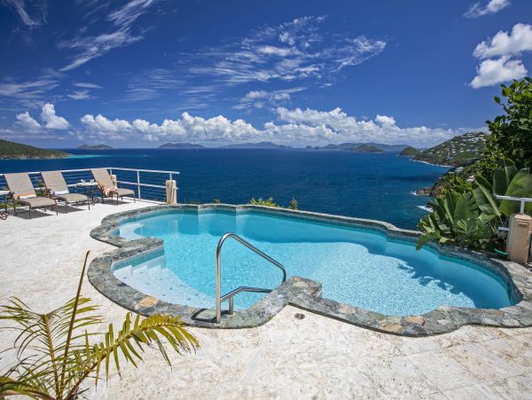 St. Thomas Luxury Ocean View 5 Bedroom Vacation Rental Home