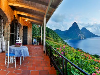 St Lucia Luxury Villa Magnificent Views,  Staff, Pool