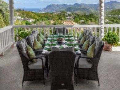St. Lucia Vacation Home Sleeps Ten Guests.