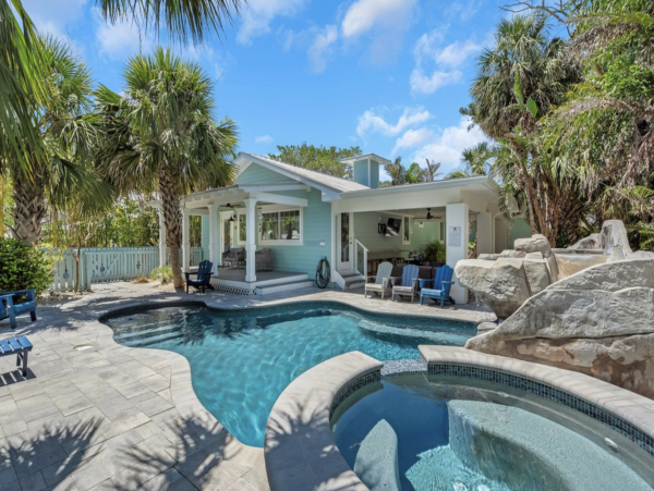 Luxury Siesta Key Six bedroom Pool Home