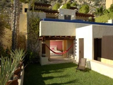 luxury los cabos villa bedroom yard view luxury los cabos villa bedroom yard view