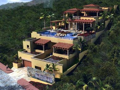 aerial los cabos vacation villa