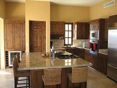 kitchen and island seating