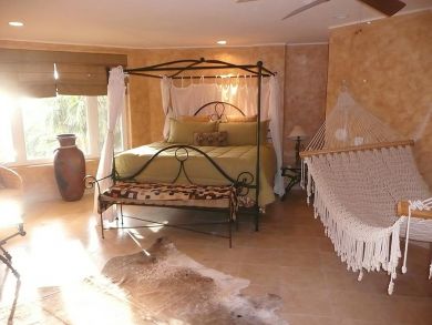 master bed with hammock