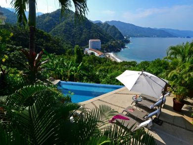 Views of the Sea form this Amazing Puerto Vallarta Villa Views of the Sea form this Amazing Puerto Vallarta Villa