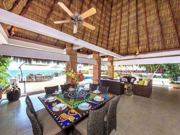 Beachfront Five Bedroom Home with Pool in Puerto Vallarta
