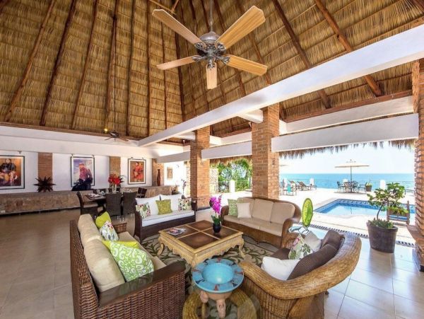 Beachfront Five Bedroom Home with Pool in Puerto Vallarta