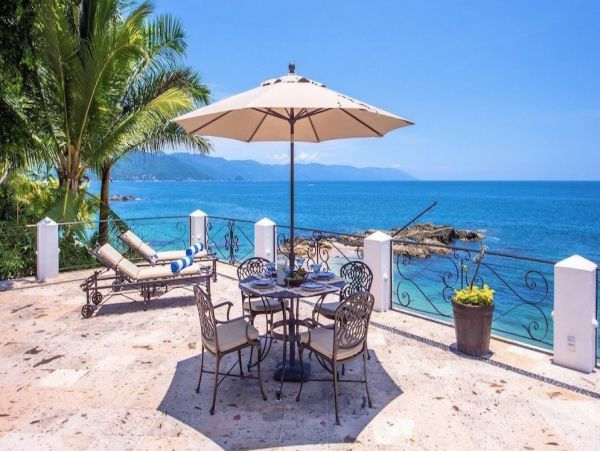 Beachfront Five Bedroom Home with Pool in Puerto Vallarta