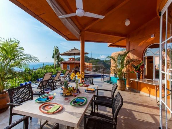 Oceanview Puerto Vallerta Vacation Pool Villa