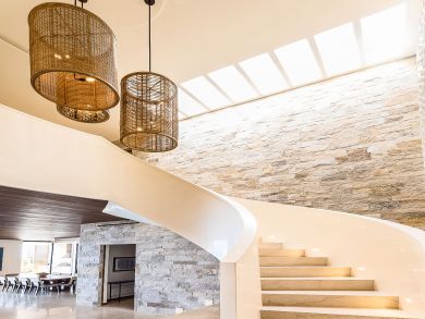 winding staircase