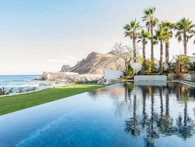 infinity pool with ocean view
