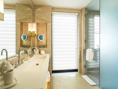 bathroom with shower
