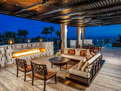 Los Cabos Seven Bedroom - Villa,  With Ocean Views / Staff