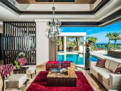 Los Cabos Seven Bedroom - Villa,  With Ocean Views / Staff