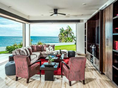 Los Cabos Seven Bedroom - Villa,  With Ocean Views / Staff
