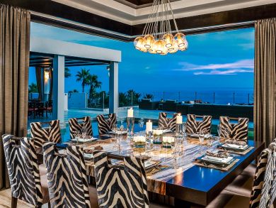Los Cabos Seven Bedroom - Villa,  With Ocean Views / Staff