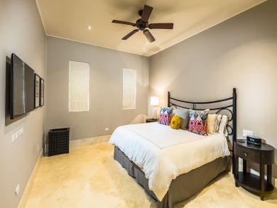 bedroom with tv